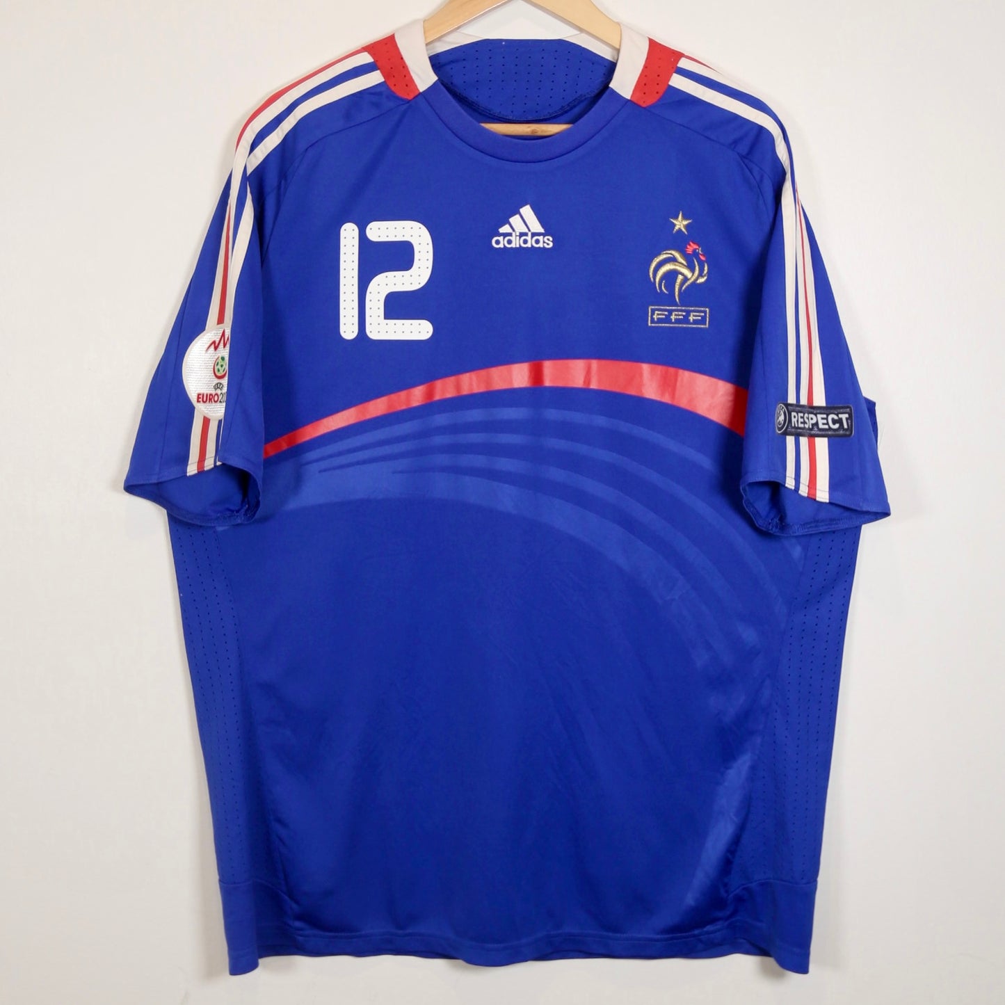 France 2008 Home - Thierry Henry - Size XL - Authentic Adidas