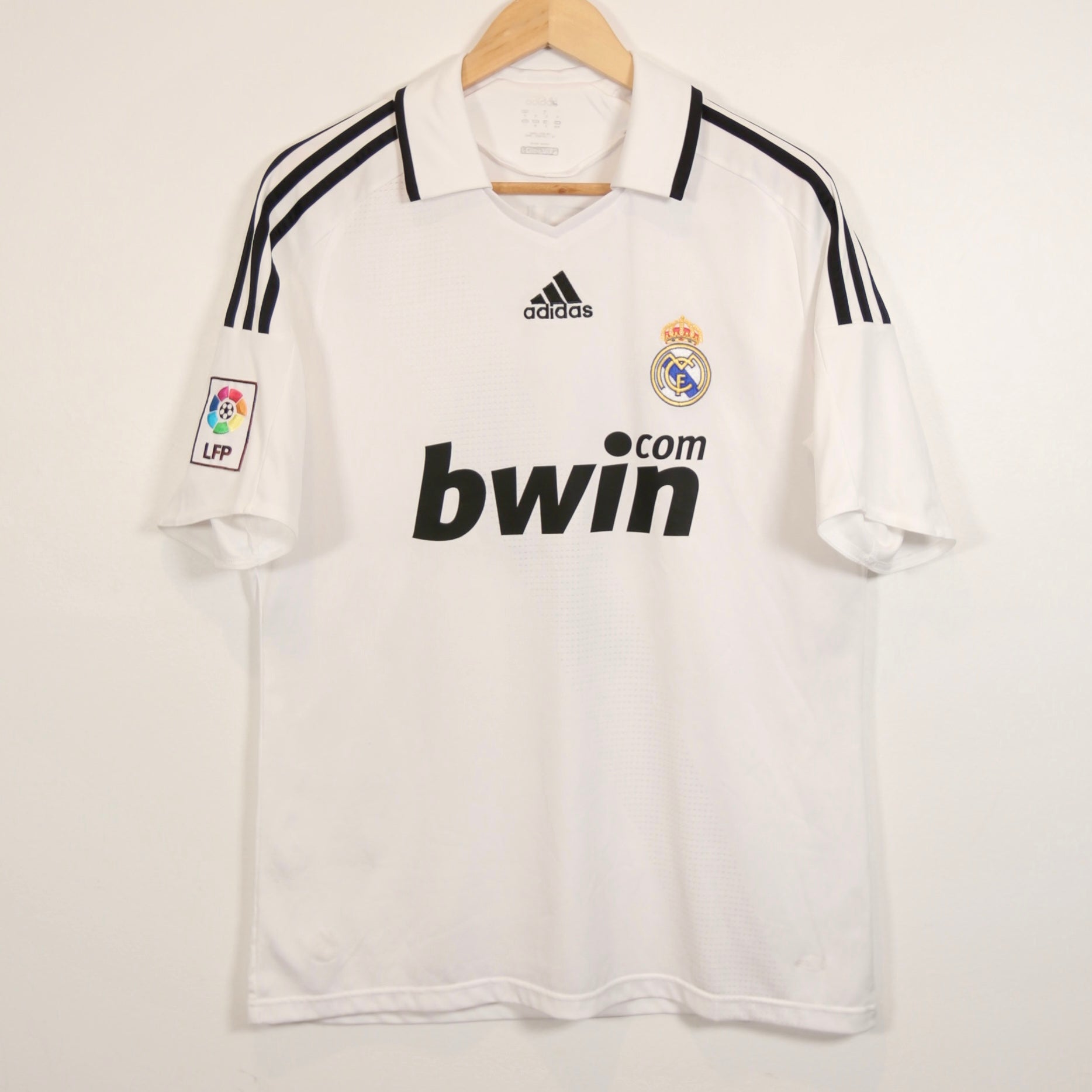 Real Madrid 08/09 Home - Raul - Size M - Original Adidas