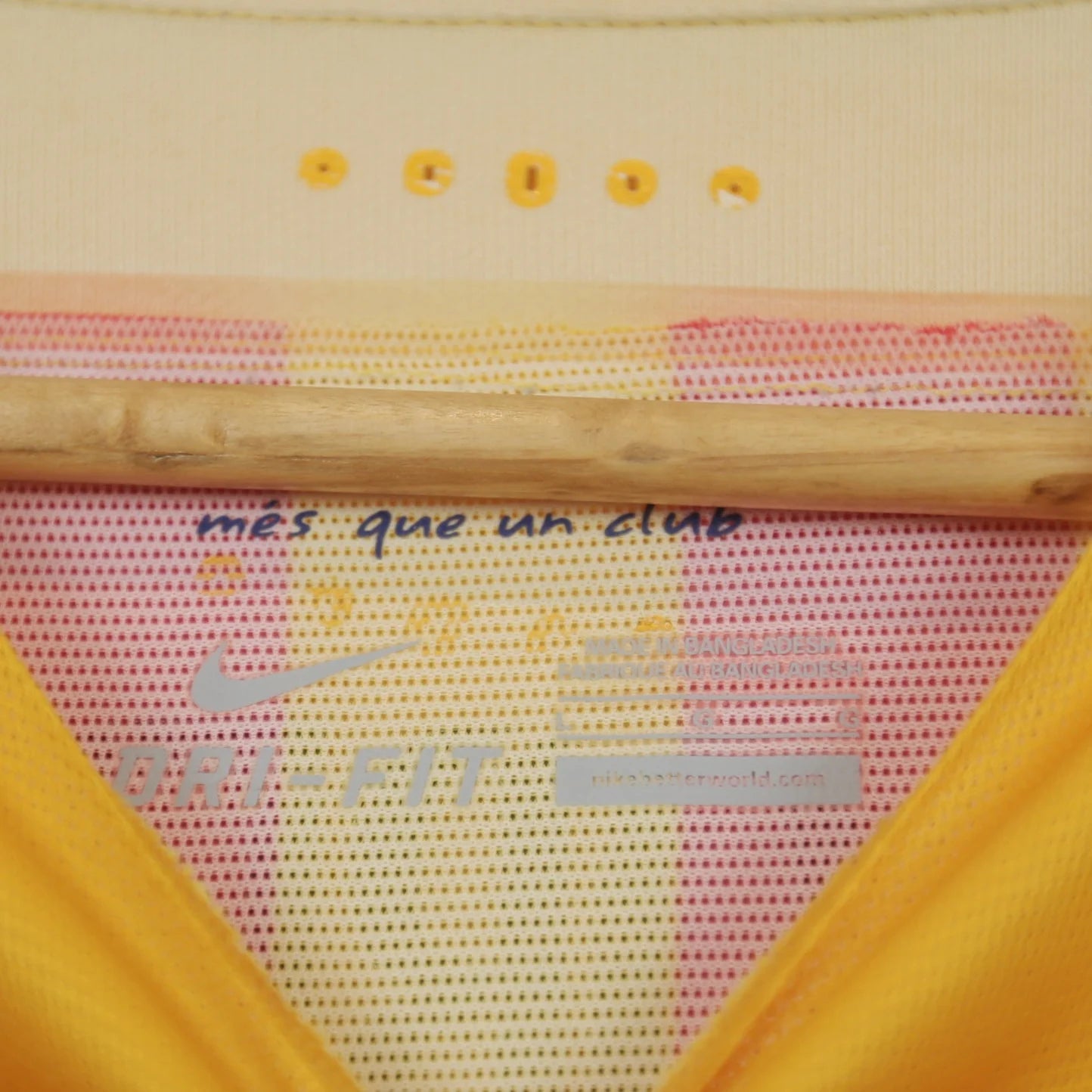 Barcelona 15/16 Away - S. Roberto - PI - Size L - Authentic Nike