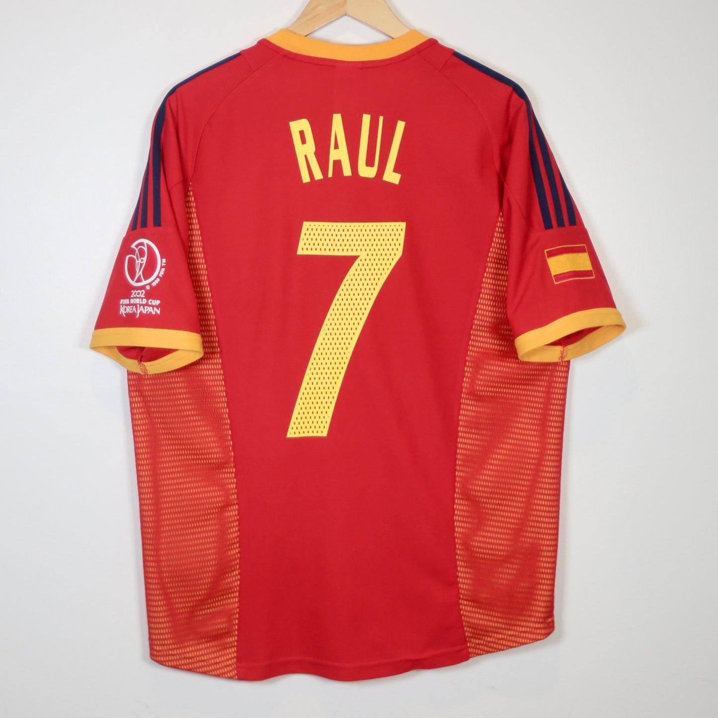 Spain 2002 Home - Raul - Size M - Authentic Adidas