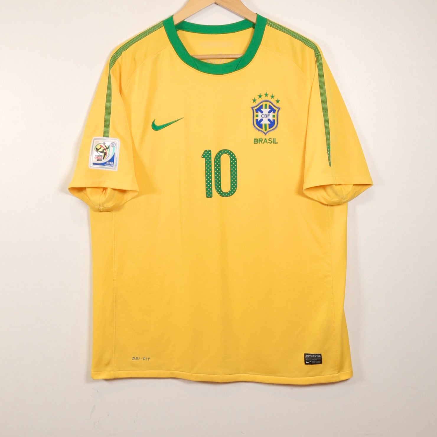 Brazil 2010 Home - Kaka - Size L