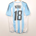 Argentina 2004 Home - Player Version - Messi - Size L