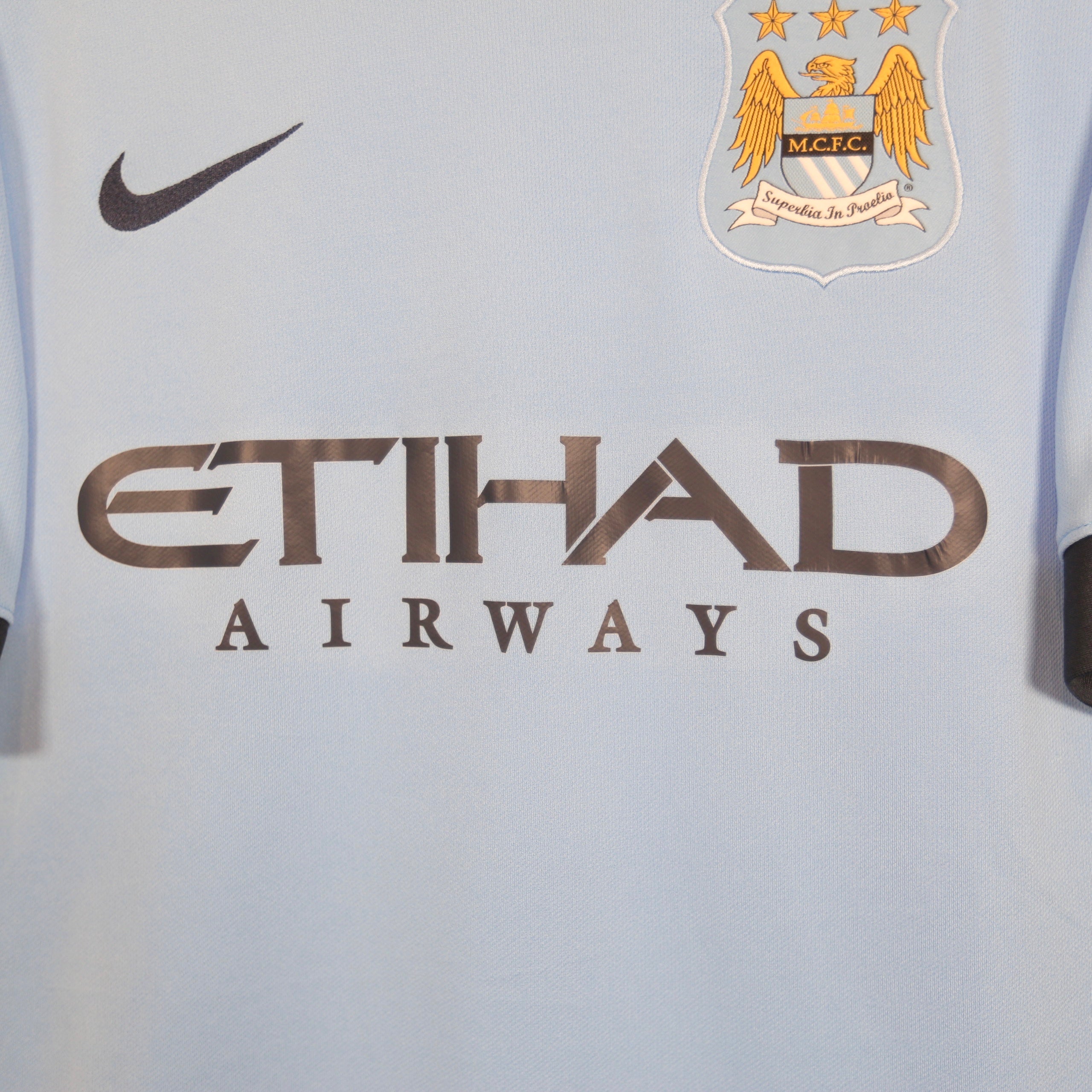 Manchester City 14/15 Home - Aguero - Size L