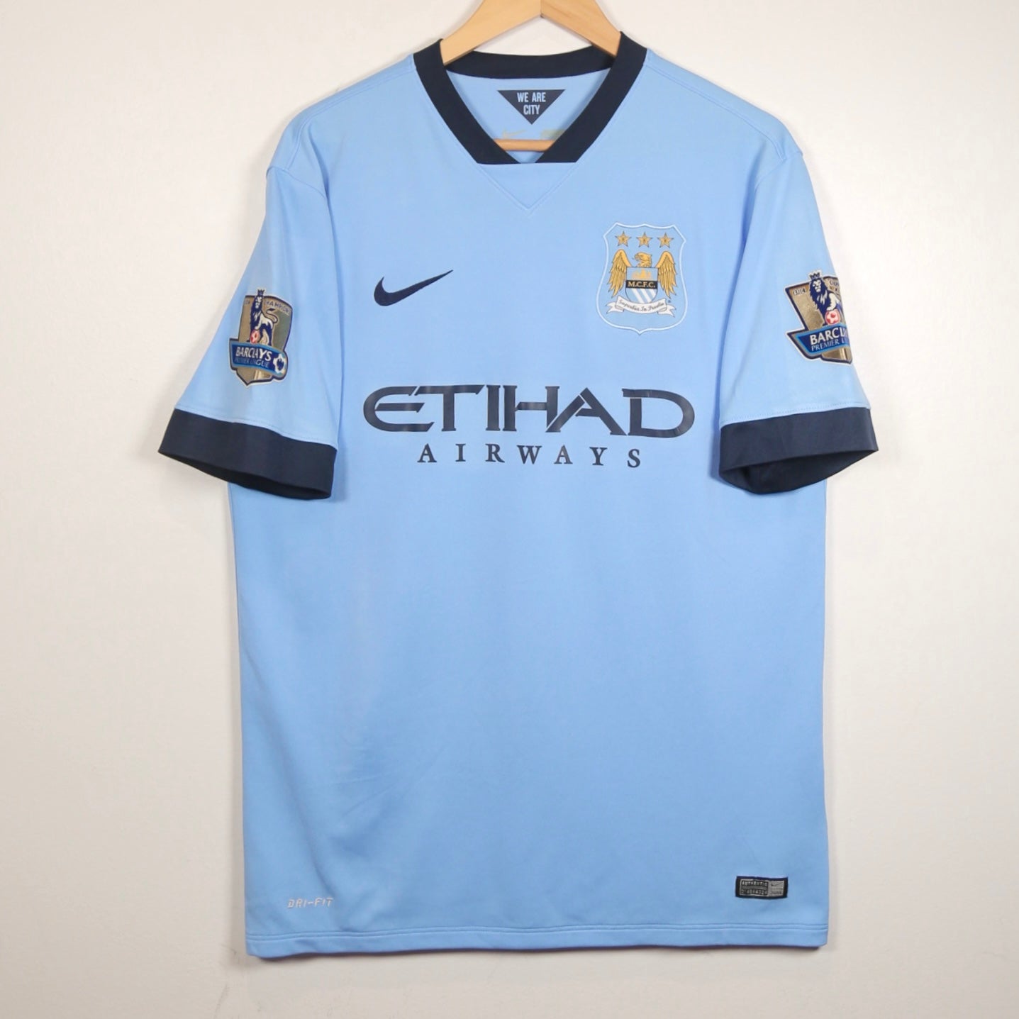 Manchester City 14/15 Home - Aguero - Size L