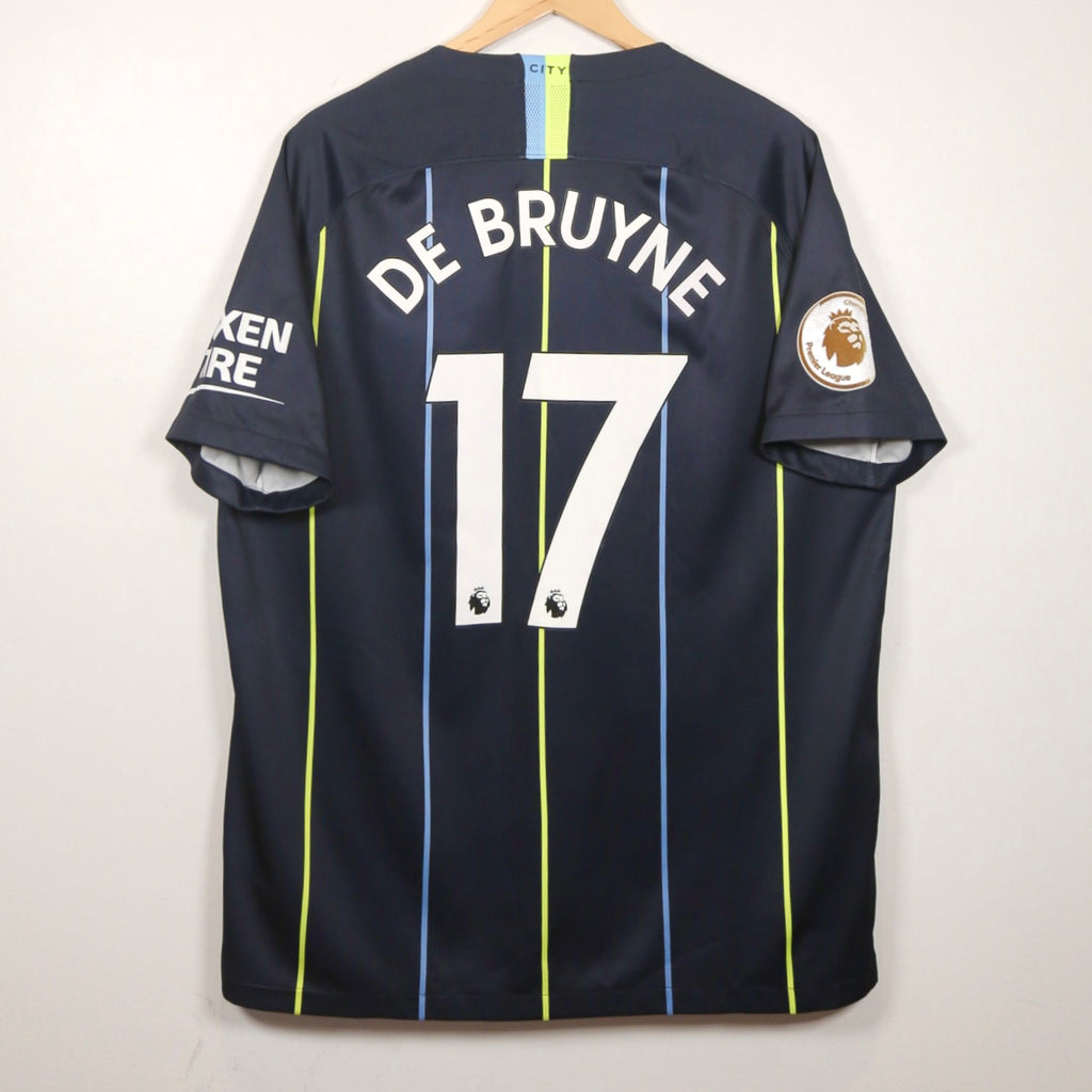 Manchester City 18/19 Away - De Bruyne - Size XL