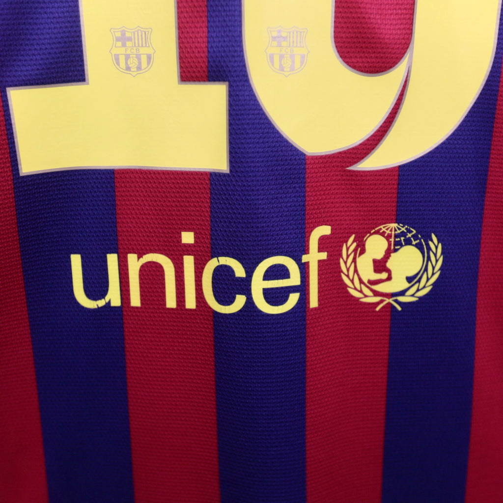 Barcelona 13/14 Home - Messi - Size L