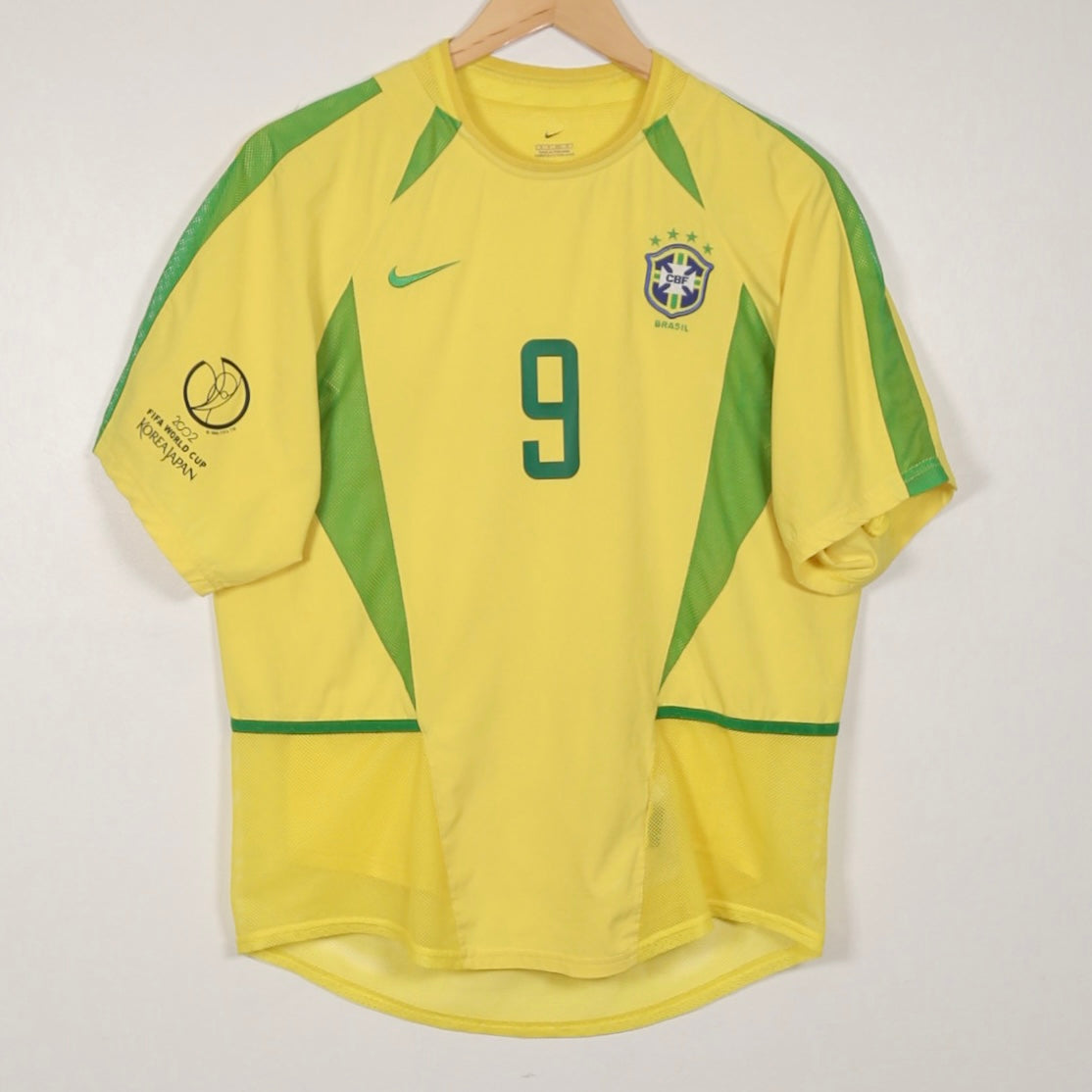 Brazil 2002 Home - PV (doble layer) - Ronaldo - Size S