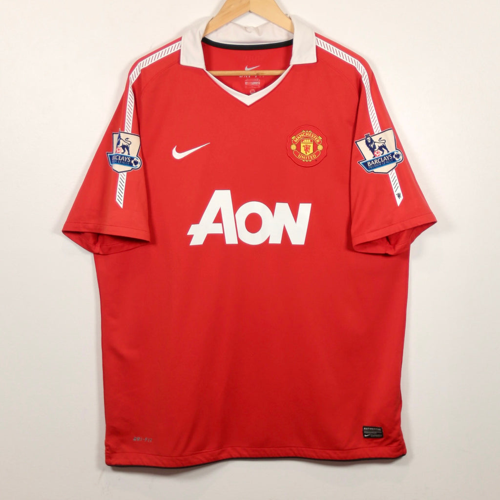 Manchester United 10/11 Home - Chicharito - Size XL