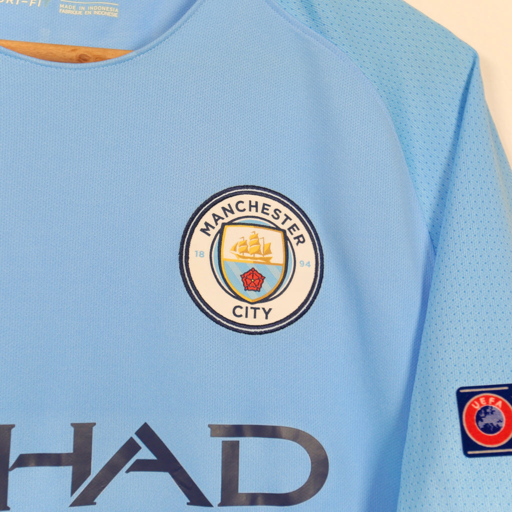 Manchester City 17/18 Home - De Bruyne - Size L