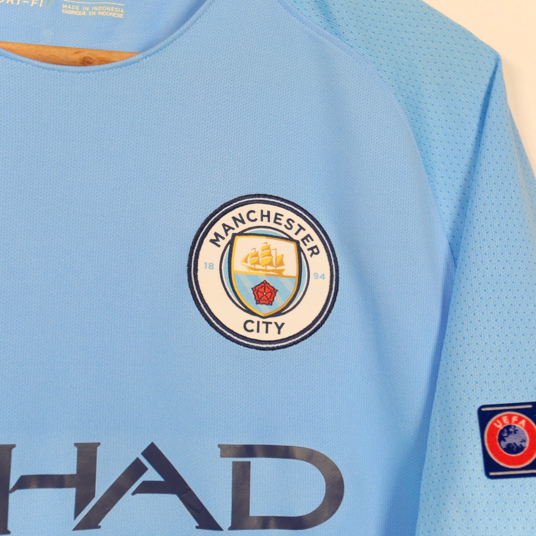 Manchester City 17/18 Home - De Bruyne - Size L