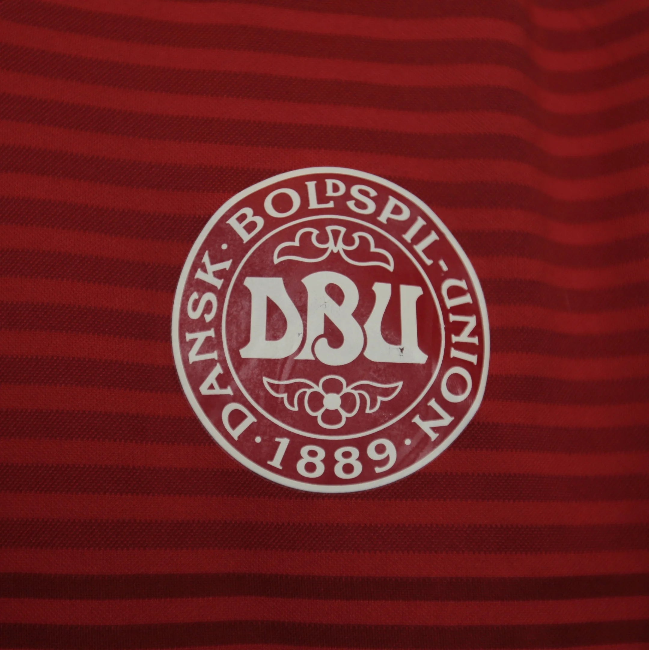 Denmark 2014 Home - Player Version - Size 8 (Fits like M) - Authentic Adidas