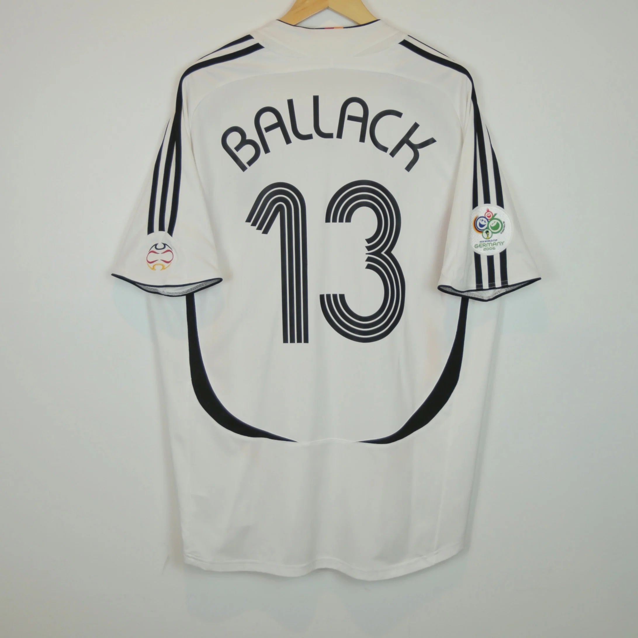 Germany 2006 Home - Ballack - Size XL - Authentic Adidas