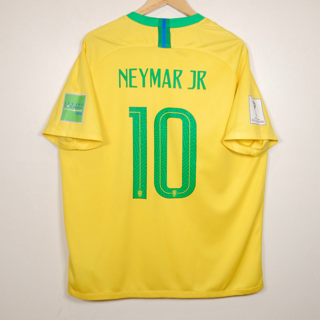 Brazil 2018 Home - Neymar - Size XL
