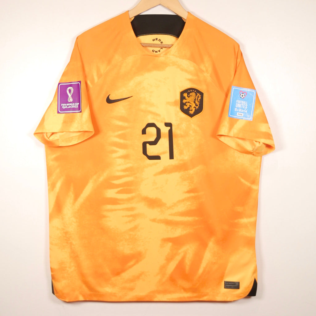 Netherlands 2022 Home - De Jong - Size XL