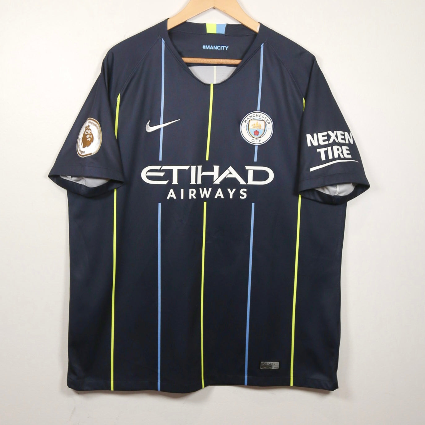 Manchester City 18/19 Away - De Bruyne - Size XL