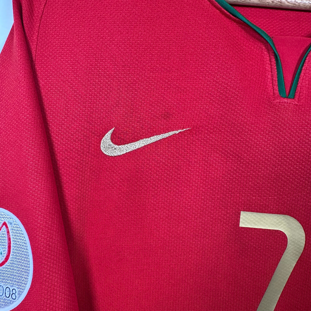 Portugal 2008 Home - Ronaldo - Size L