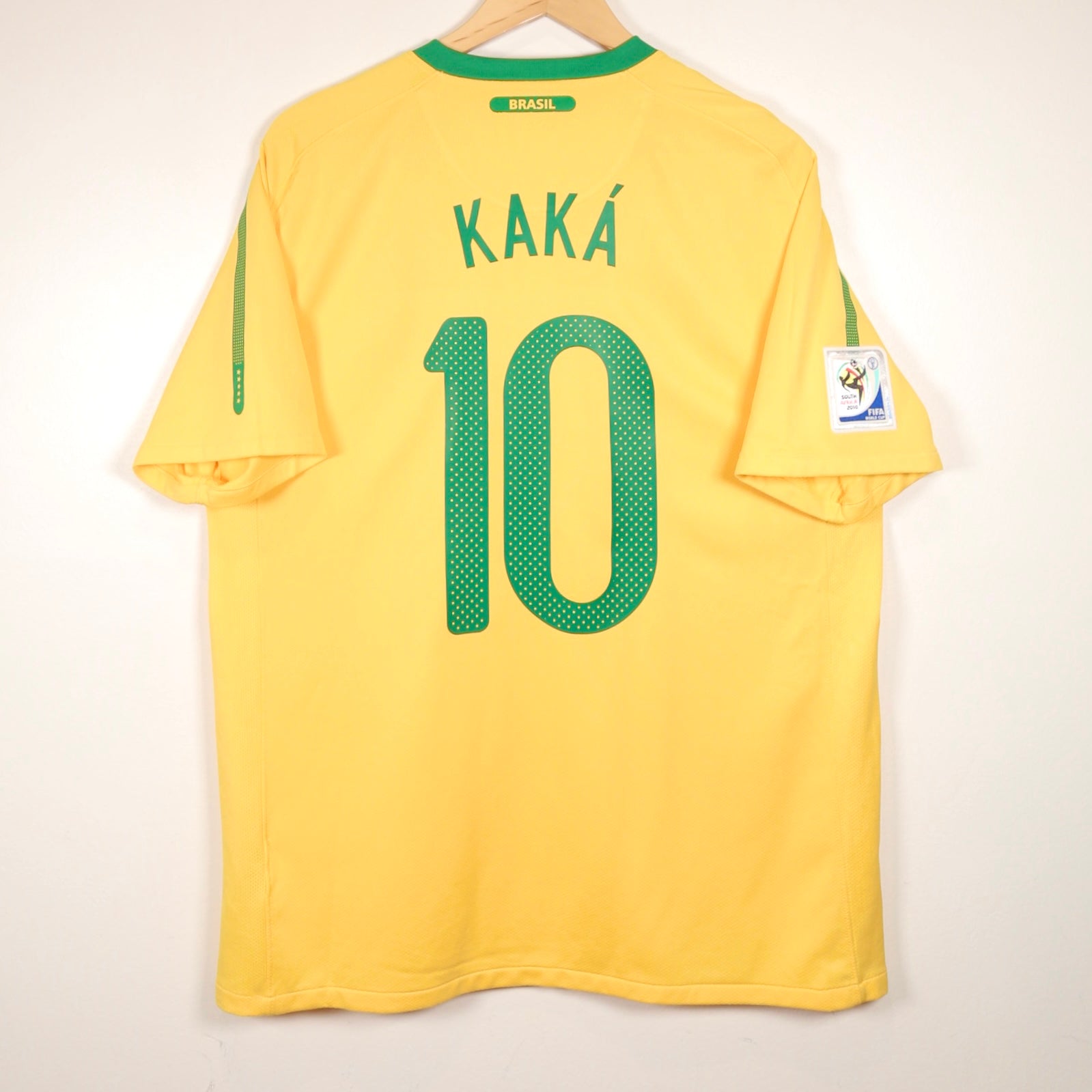Brazil 2010 Home - Kaka - Size L