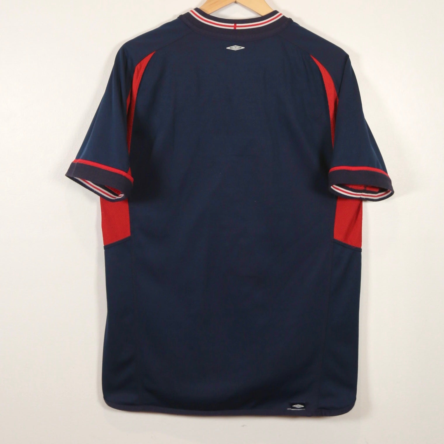 England 2002 Away - Reversible - Beckham - Size M