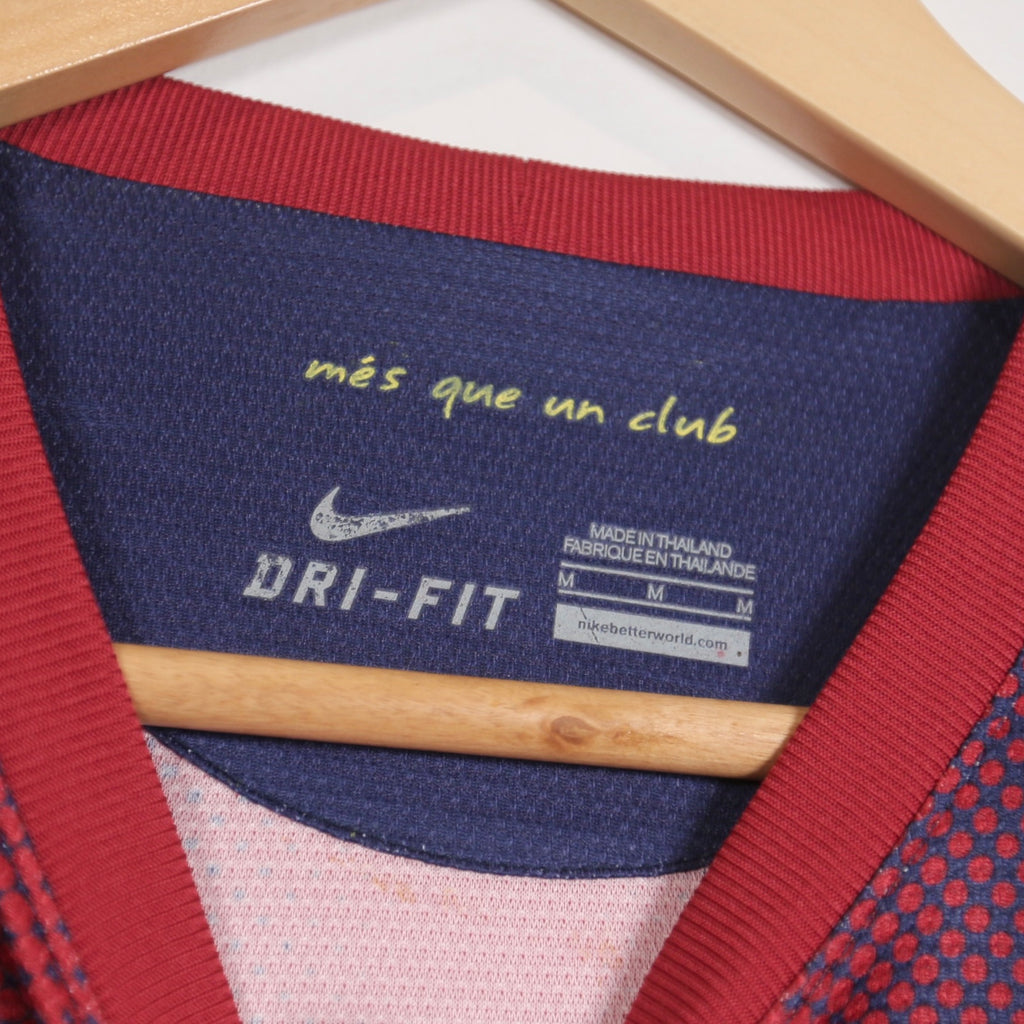 Barcelona 12/13 Home - BNWT - LS - Fabregas - Size M