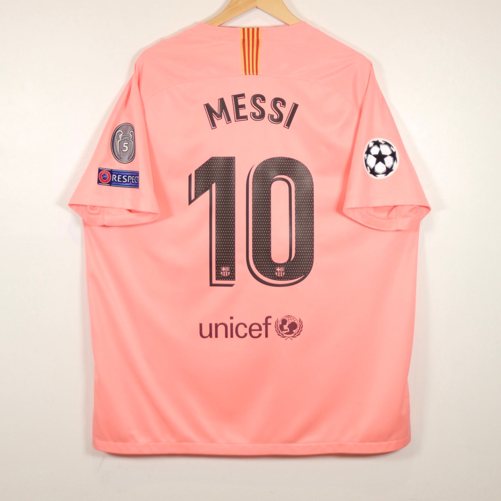 Barcelona 18/19 Third - Messi - Size XXL