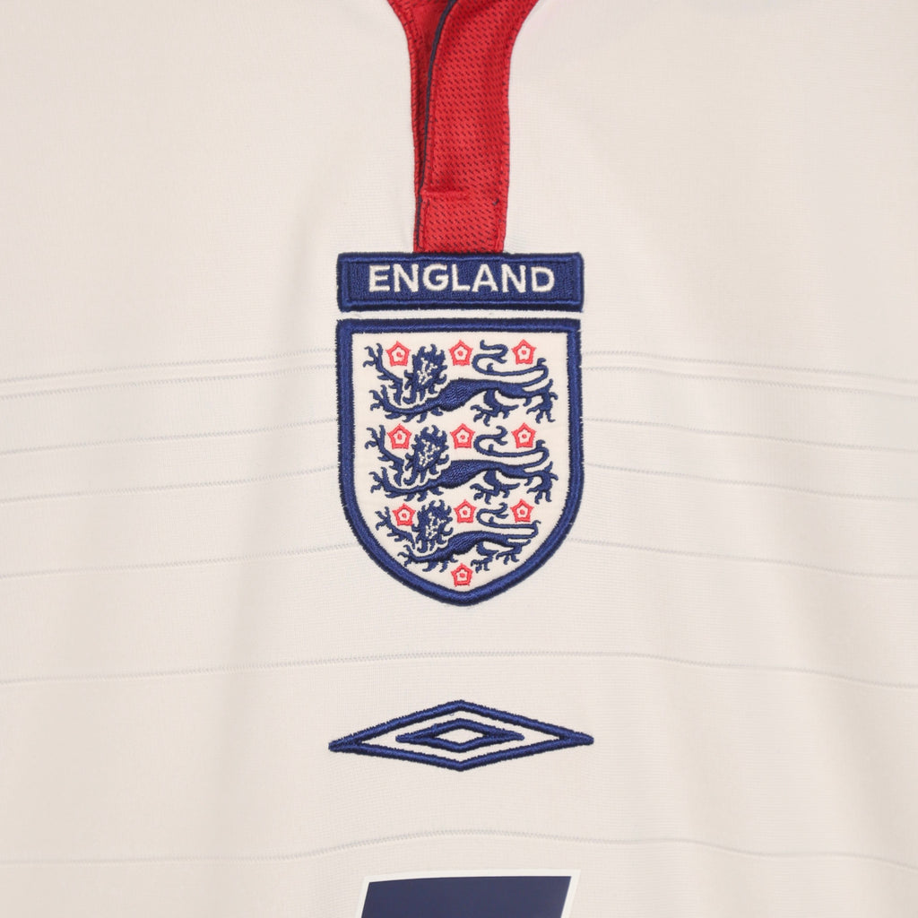 England 2004 Home - LS - Beckham - Size L