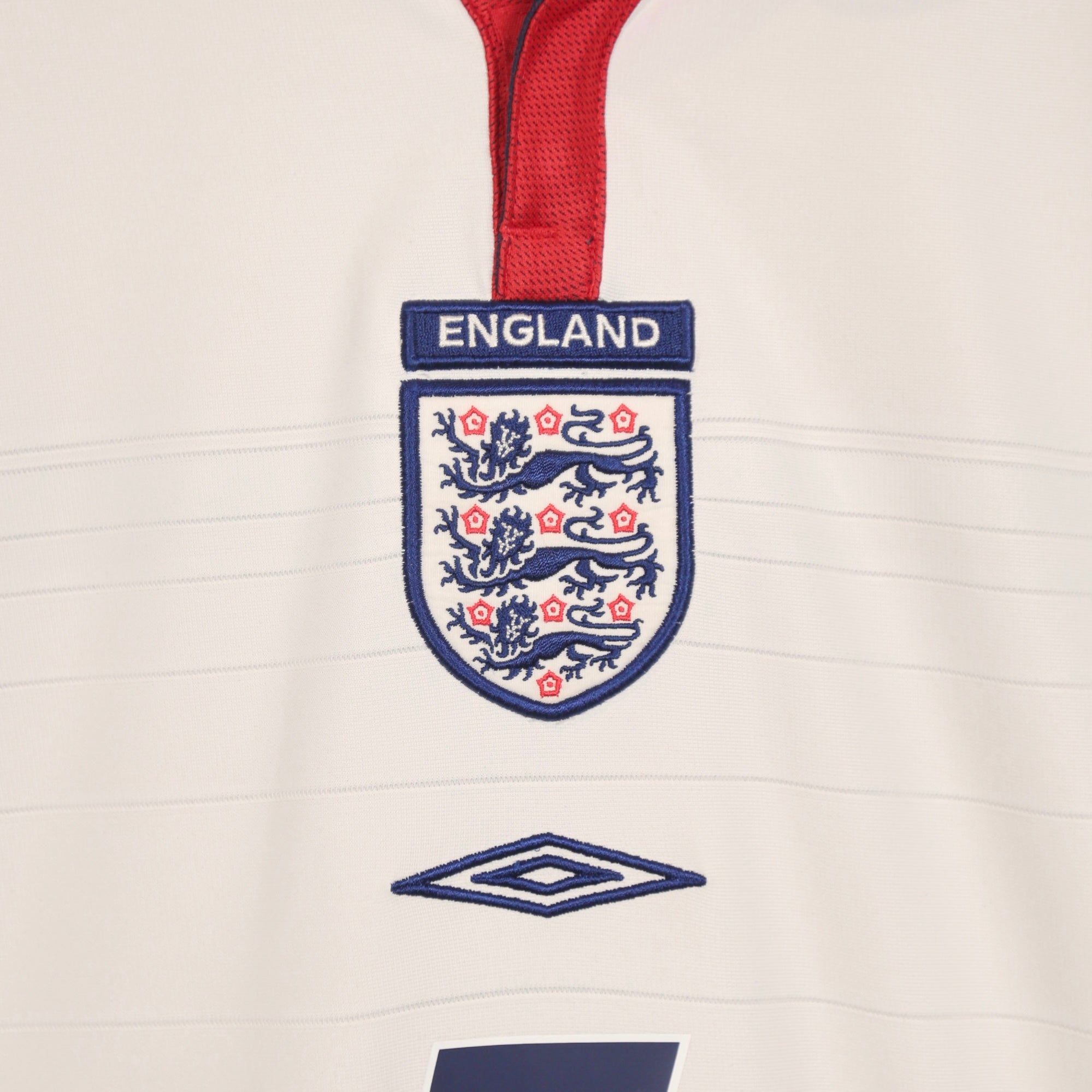 England 2004 Home - LS - Beckham - Size L