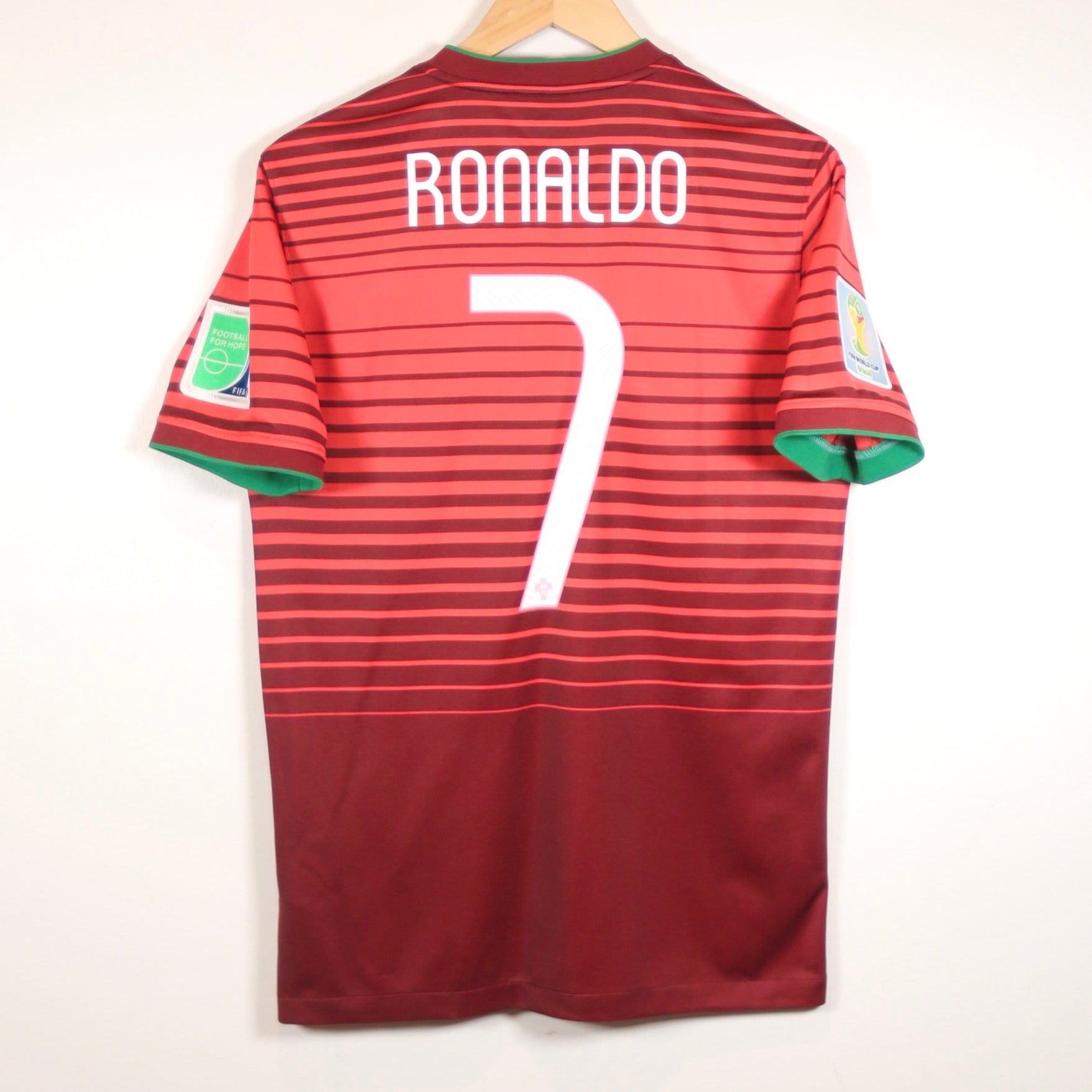 Portugal 2014 Home - Ronaldo - Size S