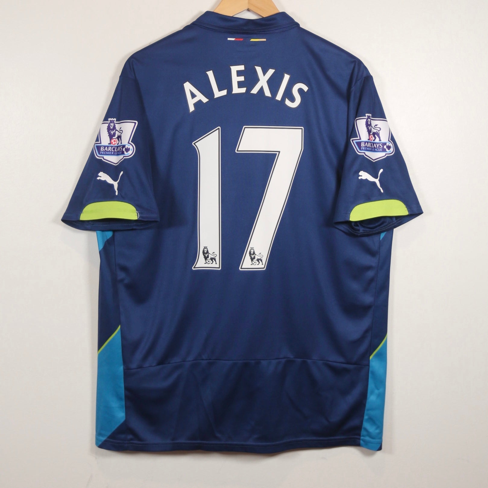 Arsenal 14/15 Third - Alexis - Size XL