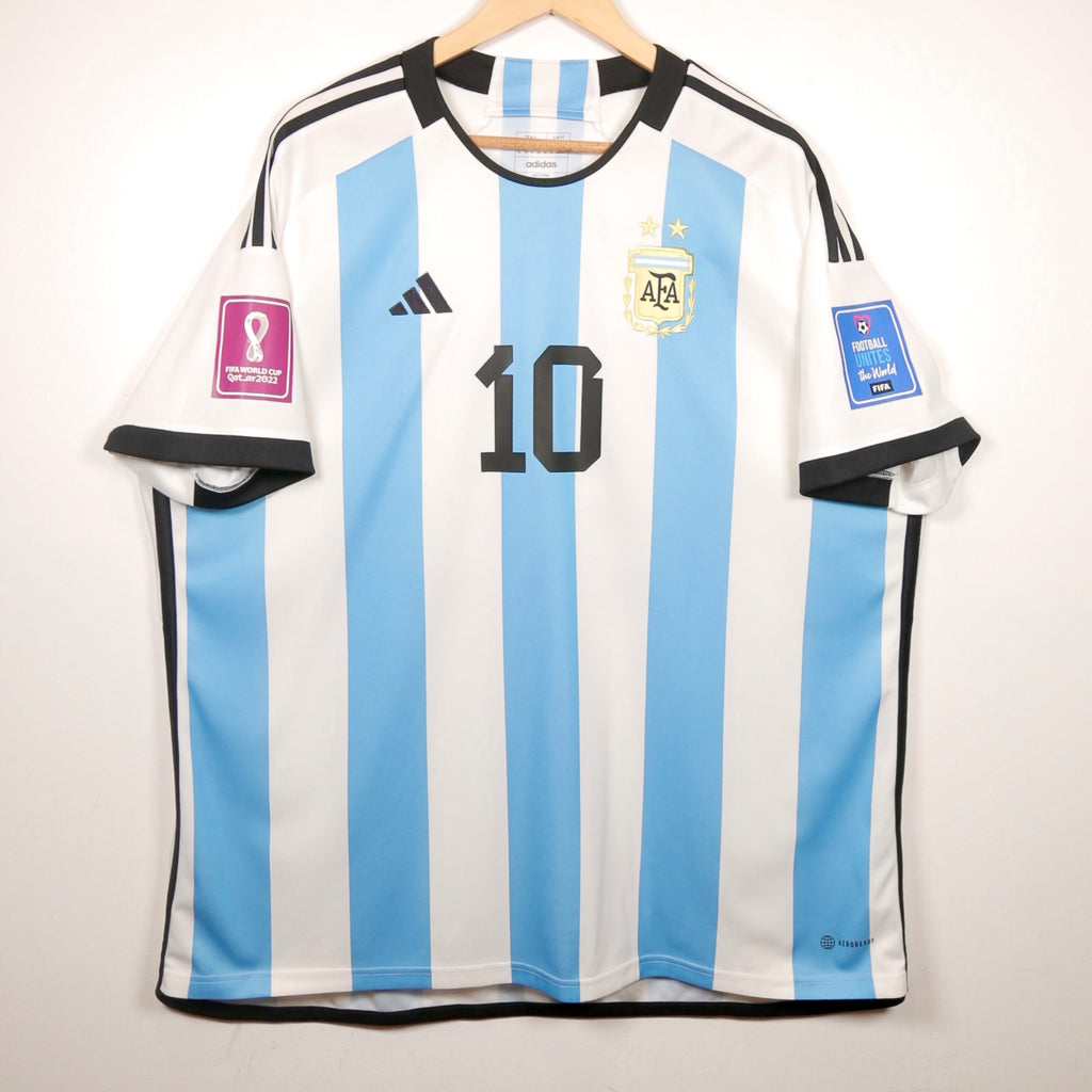 Argentina 2022 Home - Messi - Size XXL