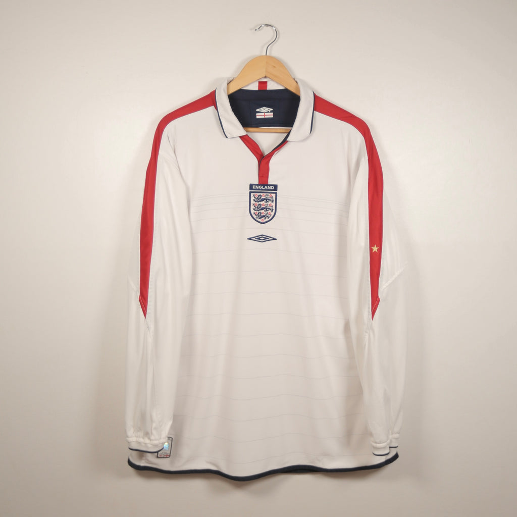 England 2004 Home - Reversible - Long Sleeve - Size XL