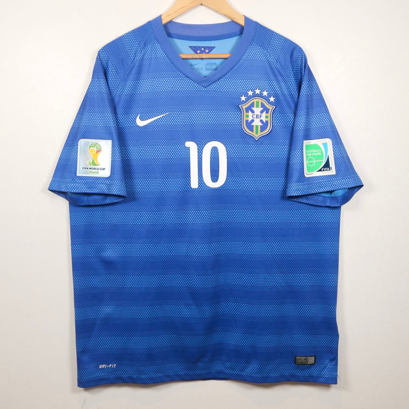 Brazil 2014 Away - Neymar - Size XL