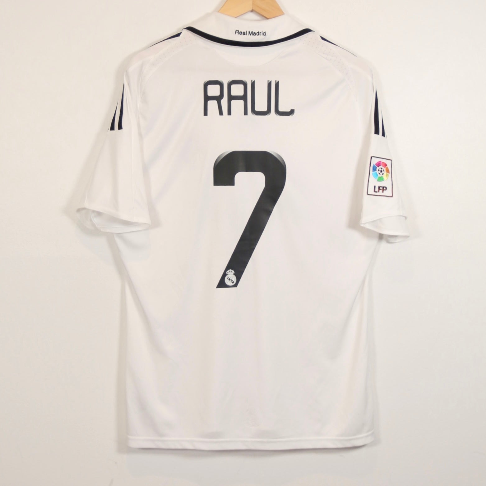 Real Madrid 08/09 Home - Raul - Size M - Original Adidas