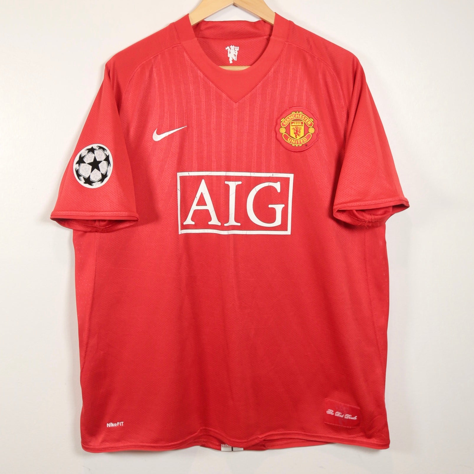 Manchester United 07/09 Home - Ronaldo - Size L