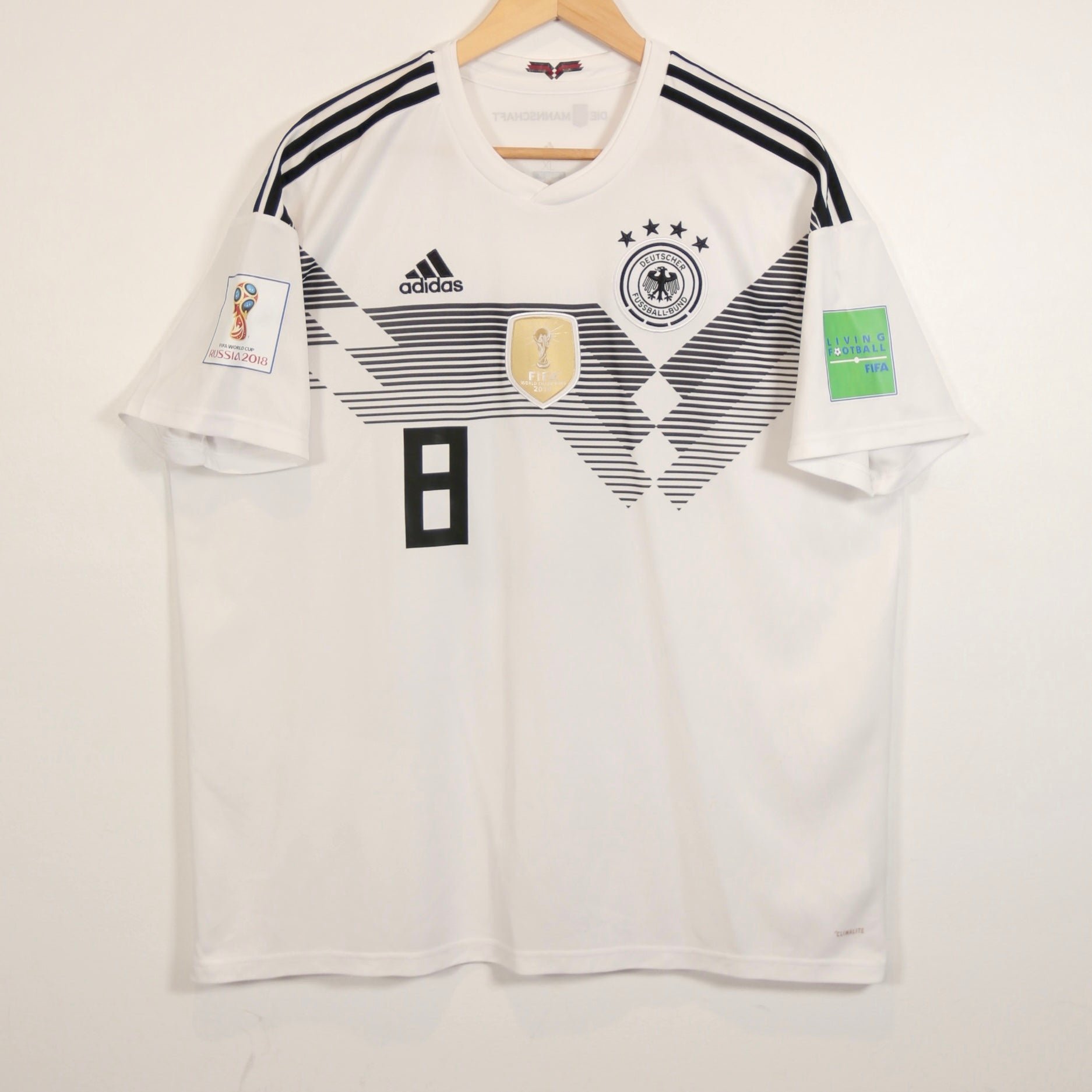 Germany 2018 Home - Toni Kroos - Size XL - Original Adidas