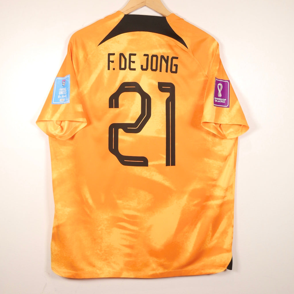 Netherlands 2022 Home - De Jong - Size XL
