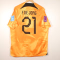 Netherlands 2022 Home - De Jong - Size XL