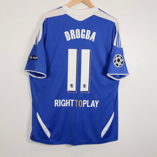 Chelsea 11/12 Home - Didier Drogba - Size XL - Original Adidas