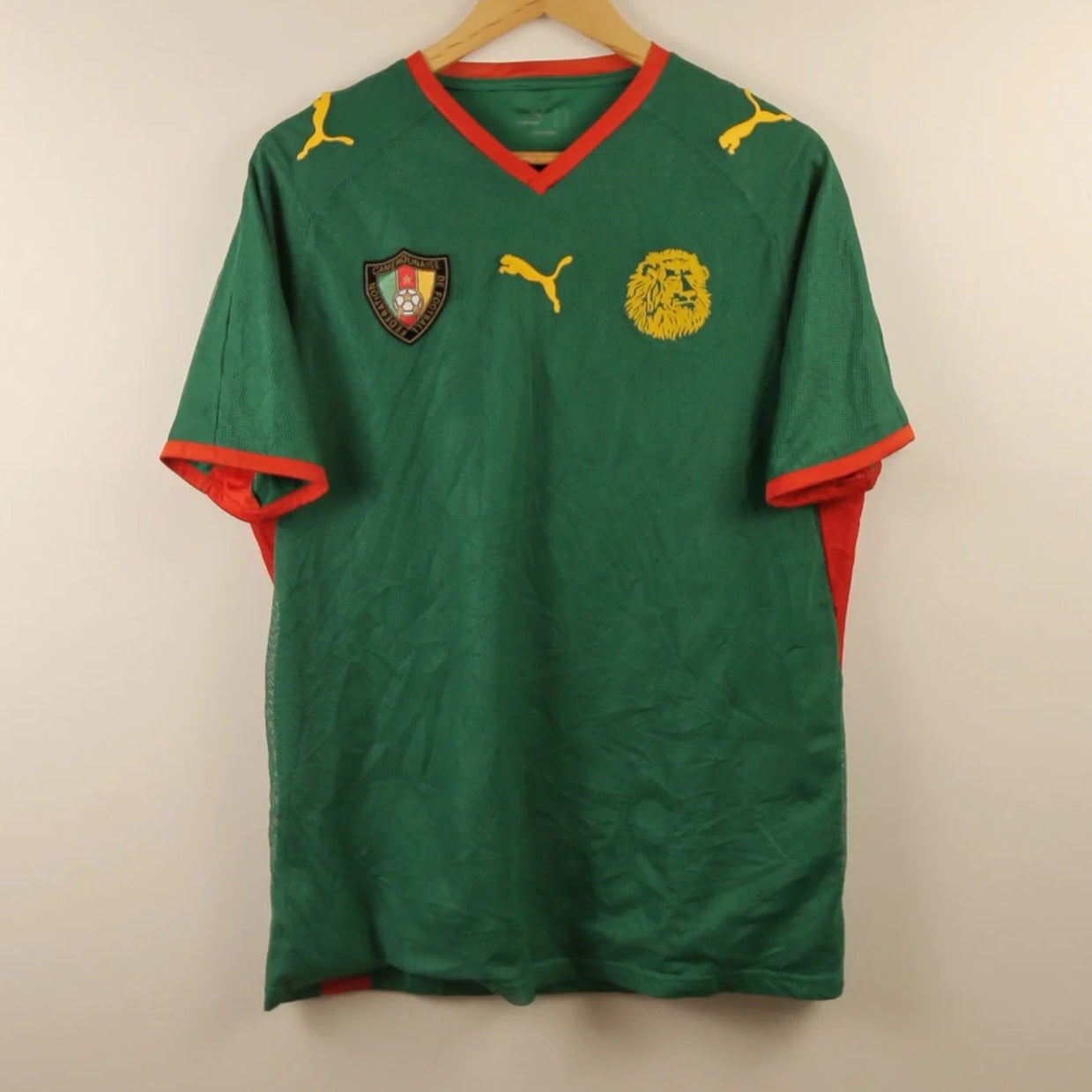 Cameroon 2008 Home - Size Men M - Authentic Puma