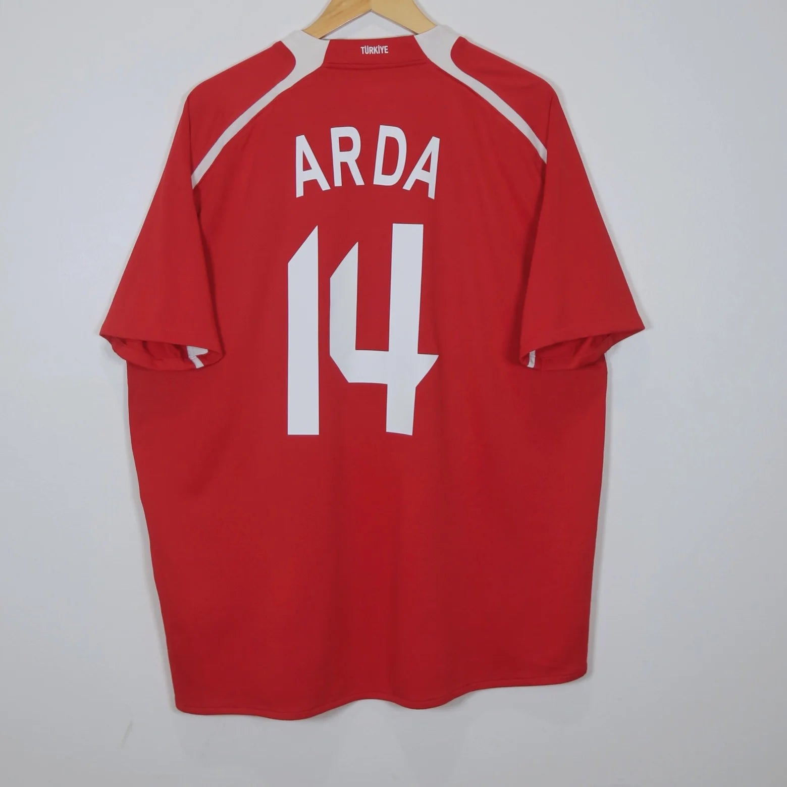 Turkey 2008 Home - Arda Turan - Size XL - Authentic Nike