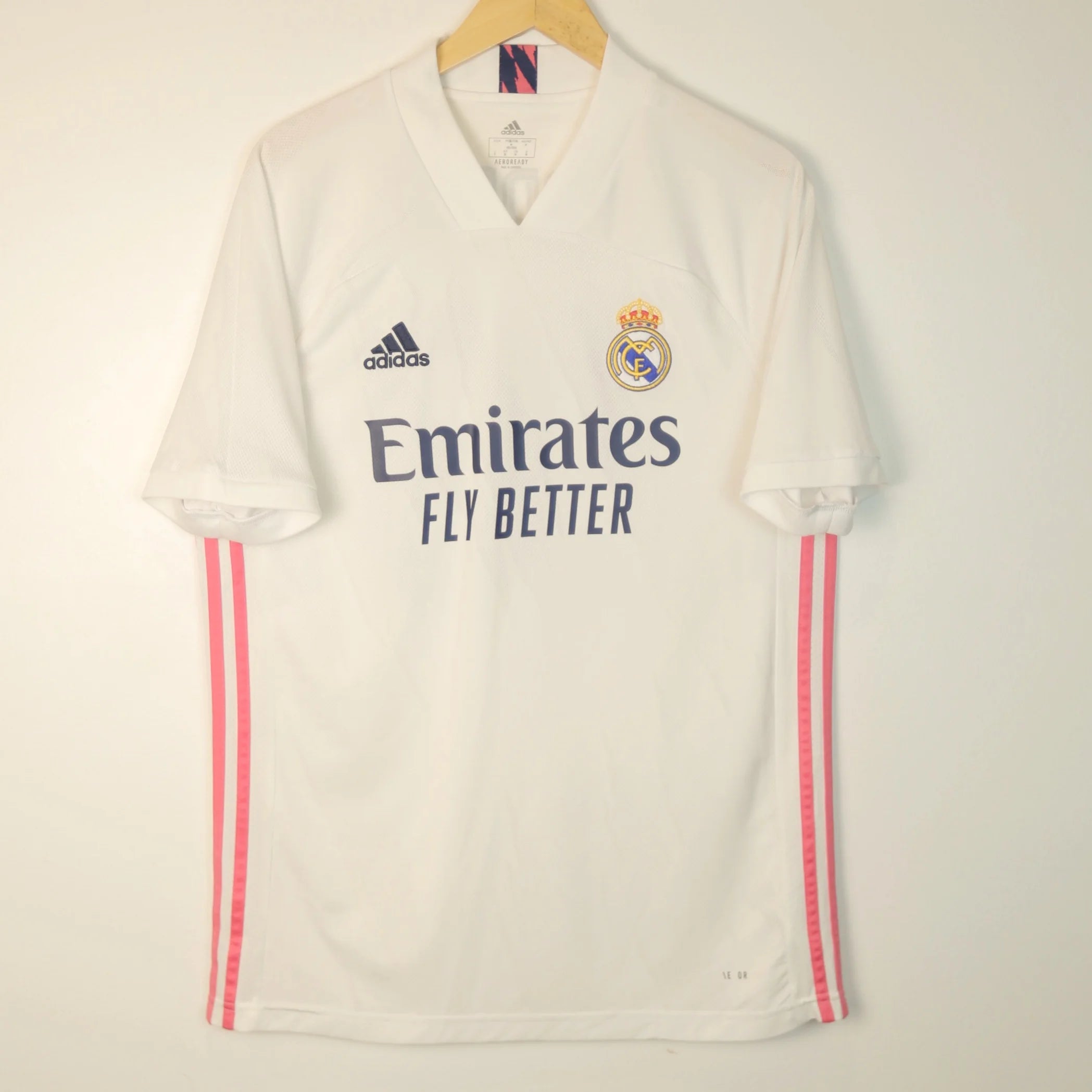 Real Madrid 20/21 Home - Luka Modric - Size M - Authentic Adidas