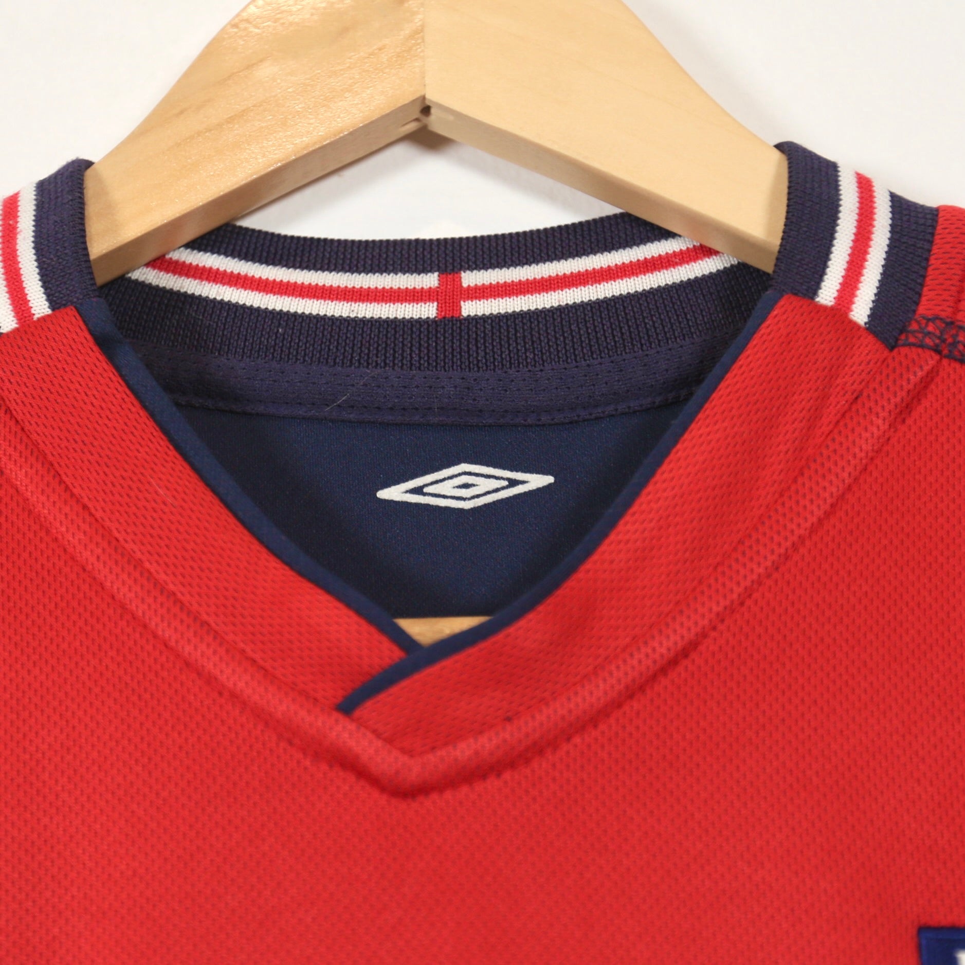 England 2002 Away - Reversible - Beckham - Size M