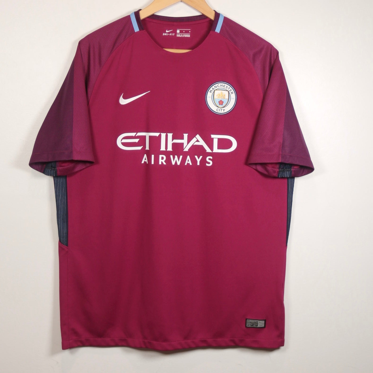 Manchester City 17/18 Away - De Bruyne - Size L