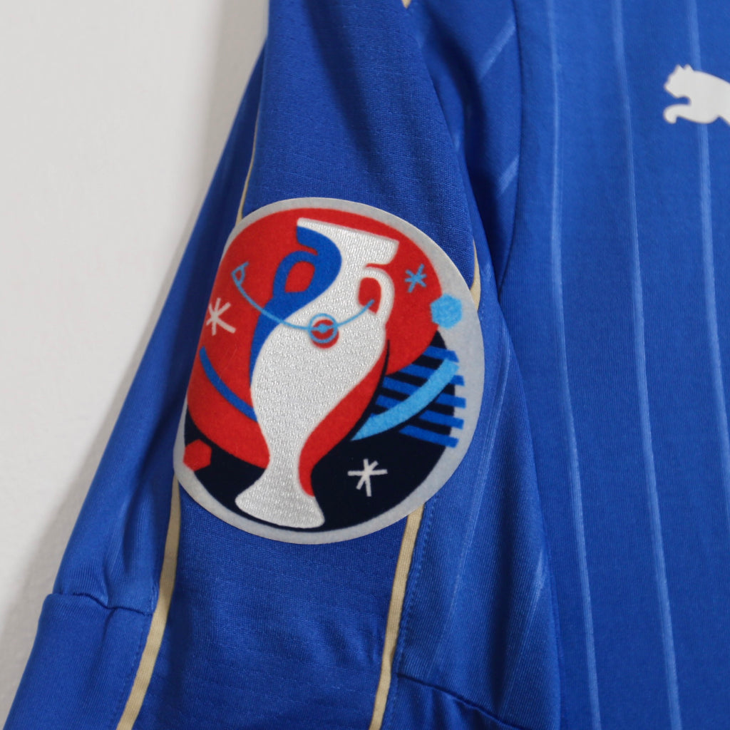 Italy 2016 Home - Player Version - De Rossi - Size M (Fits like S)