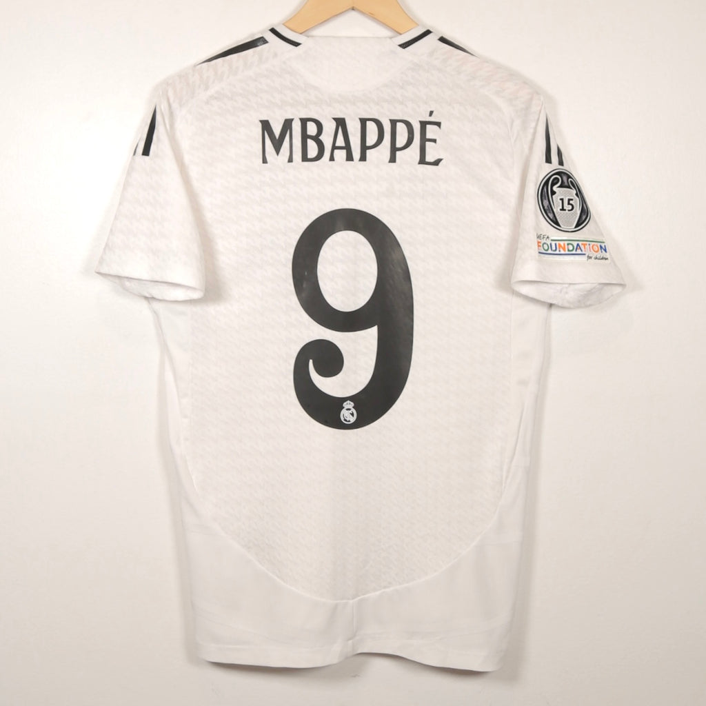 Real Madrid 24/25 Home - PV - Mbappe - Size S