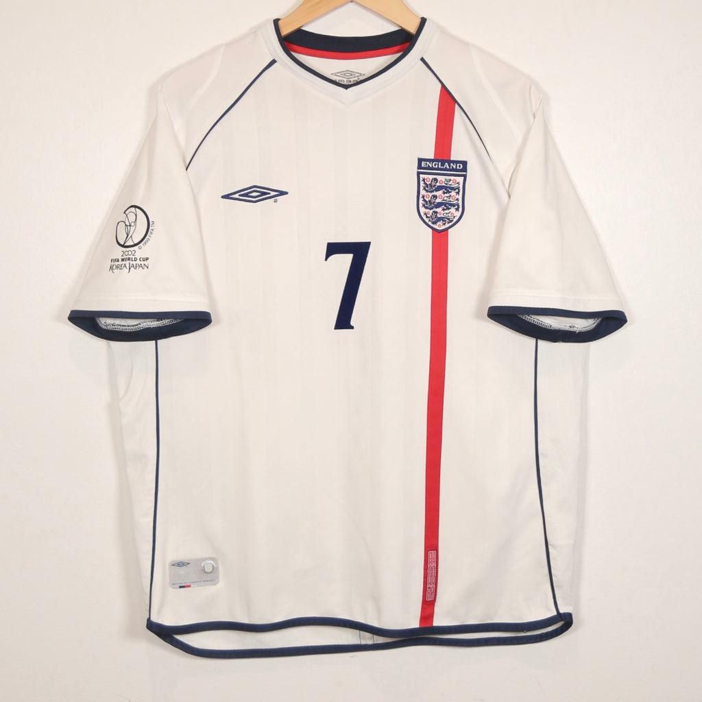 England 2002 Home - Beckham - Size M