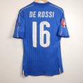 Italy 2016 Home - Player Version - De Rossi - Size M (Fits like S)