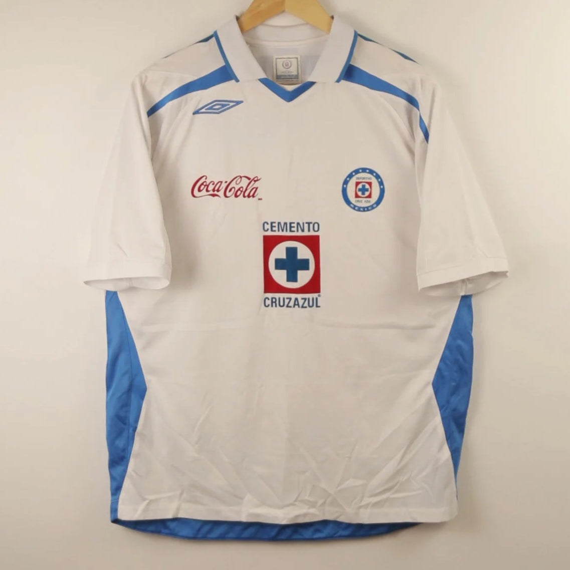 Cruz Azul 08/09 Away - Size M - Authentic Umbro