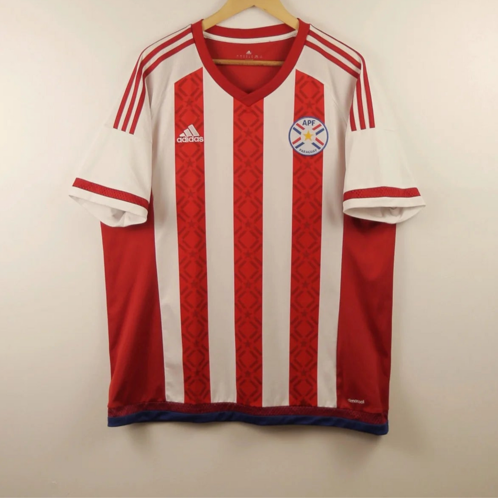 Paraguay 2015 Home - Size Men XL - Authentic Adidas