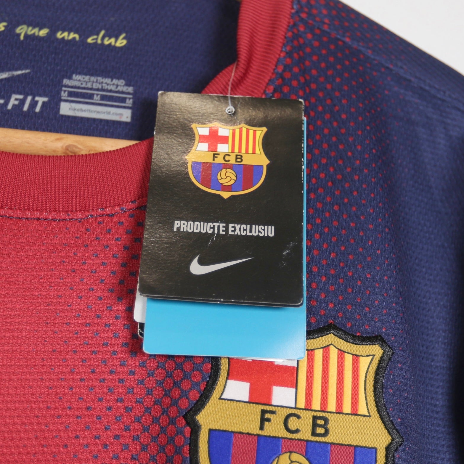 Barcelona 12/13 Home - BNWT - LS - Fabregas - Size M