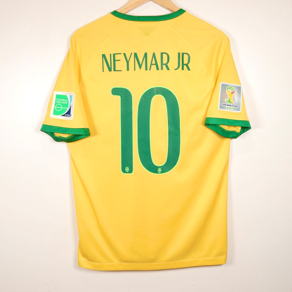 Brazil 2014 Home - Neymar - Size M